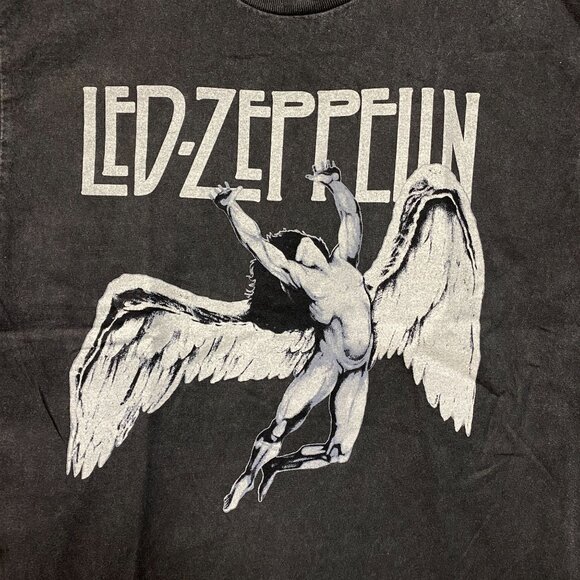 Led Zeppelin Icarus Rock Band Logo Poster T-Shirt Small - Picture 2 of 4